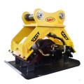 Mini Road Compactor Ytct Hydraulic Soil Vibrating Mini Excavator Compactor